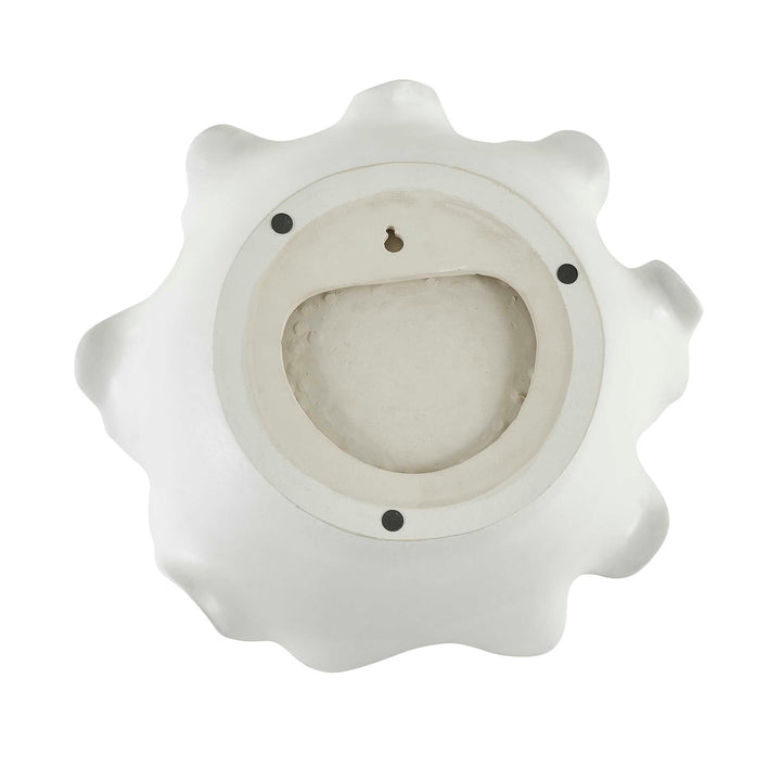 American Home Furniture Uttermost Wave Crest White Outdoor Bowl