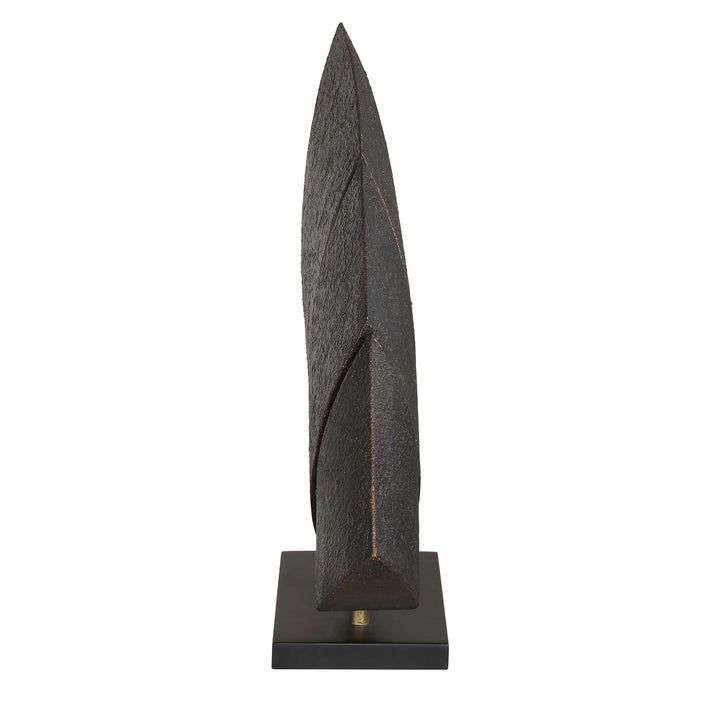 American Home Furniture Uttermost Wind Crest Dark Bronze Sculpture