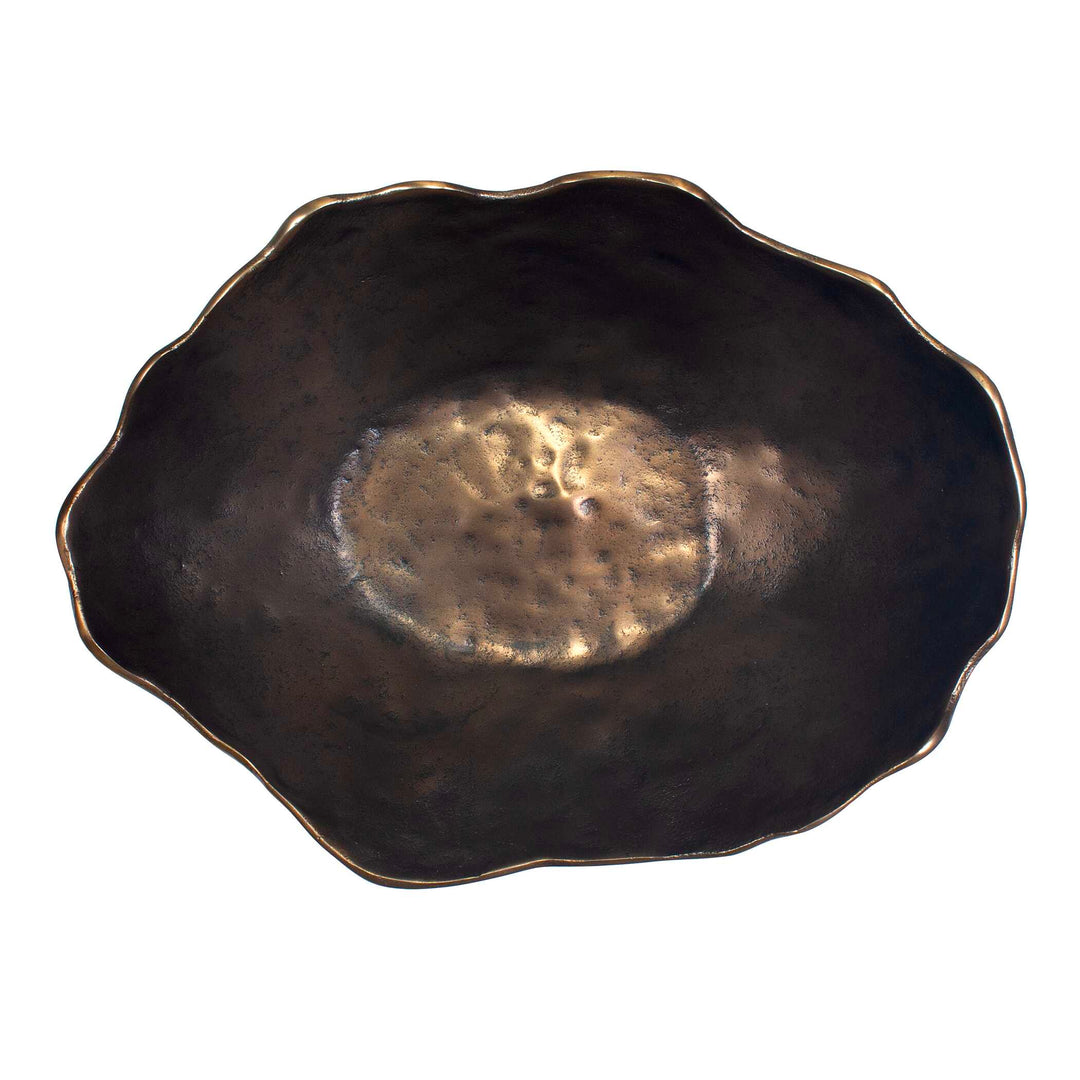 American Home Furniture Uttermost Obscura Bronze Outdoor Bowl