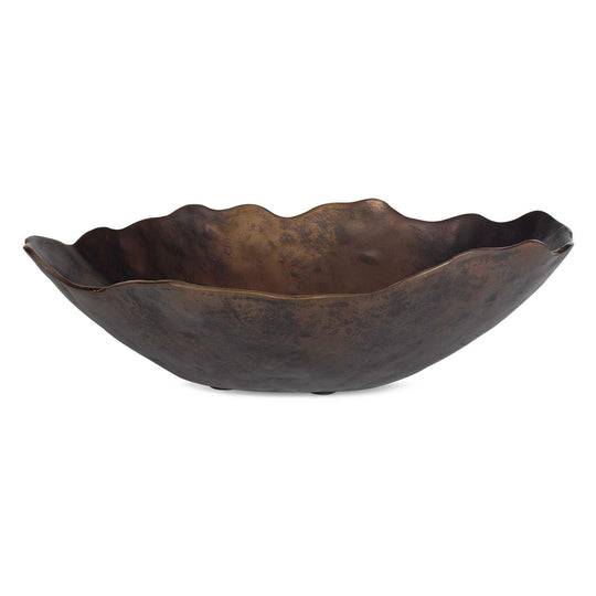 American Home Furniture Uttermost Obscura Bronze Outdoor Bowl