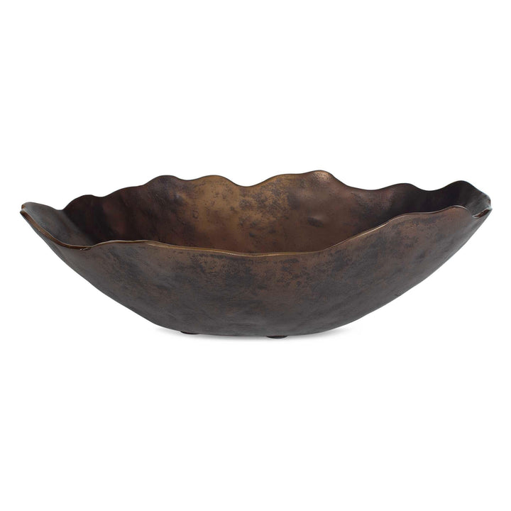 American Home Furniture Uttermost Obscura Bronze Outdoor Bowl