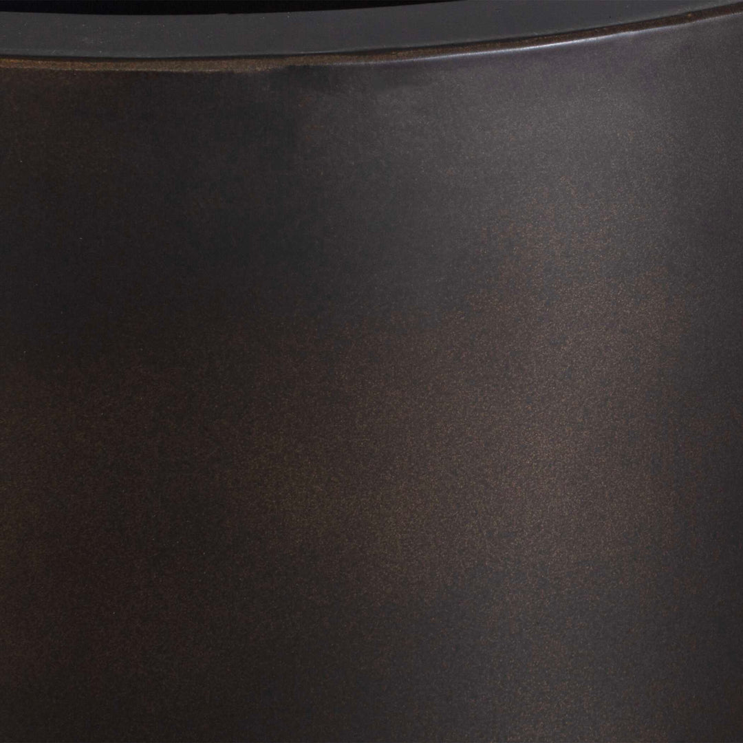 American Home Furniture Uttermost Volcan Matte Bronze Outdoor Planters Set of 2