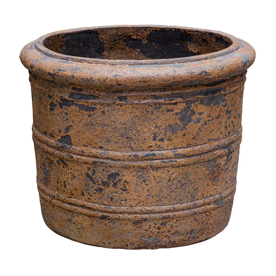 American Home Furniture Uttermost Weathered Relic Rustic Outdoor Planter