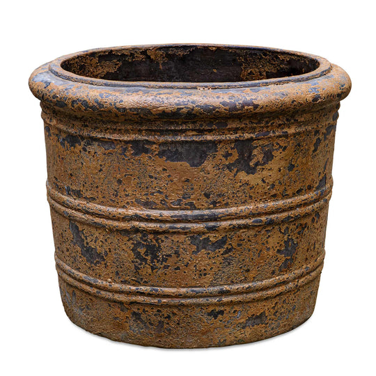 American Home Furniture Uttermost Weathered Relic Rustic Outdoor Planter