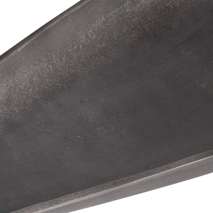 Leaflet Dark Nickel Outdoor Bowl