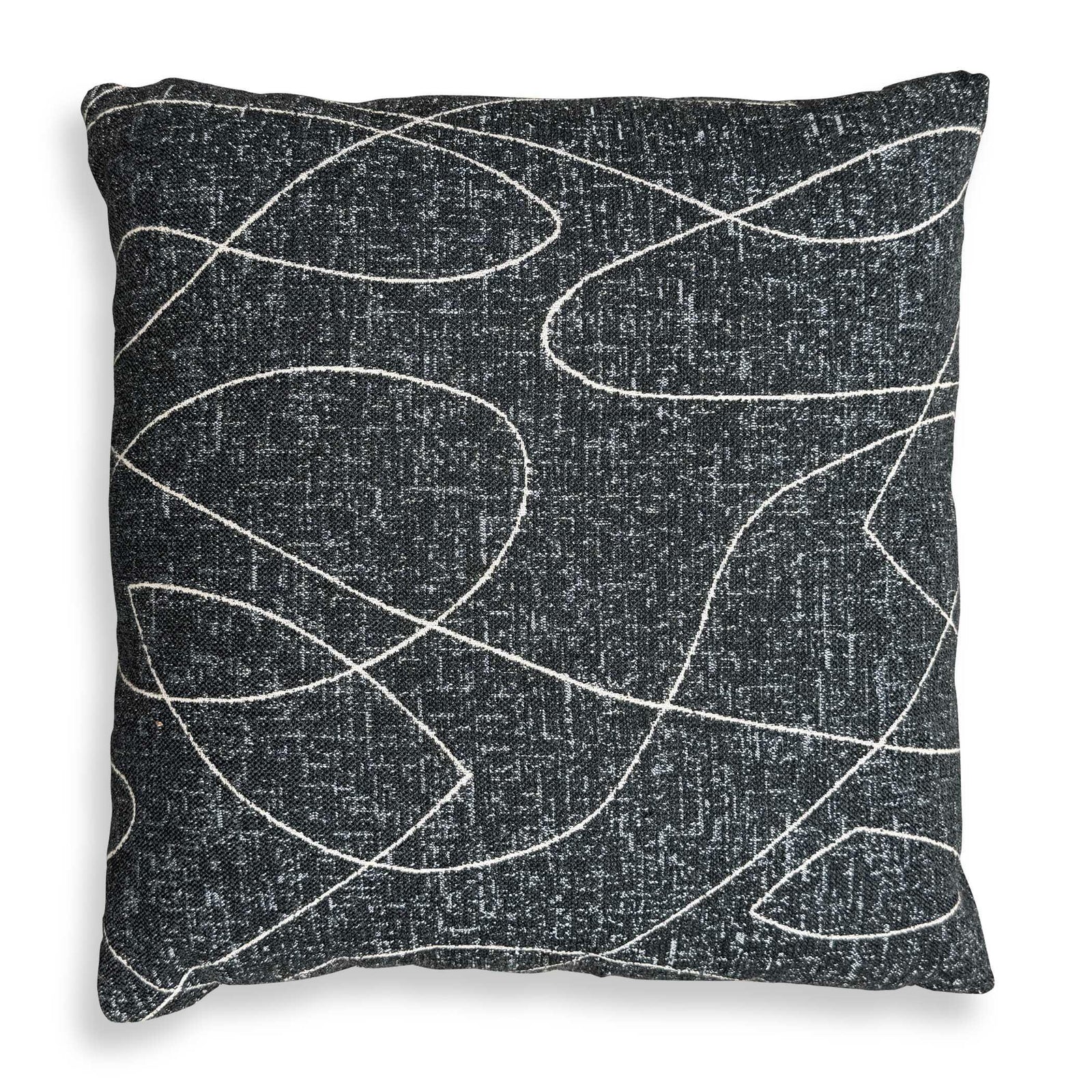 American Home Furniture Uttermost Loopy Loop Outdoor Onyx Pillow