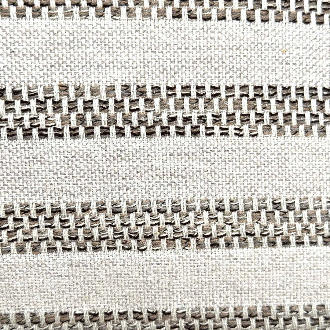 American Home Furniture Uttermost Basket Stripe Rattan Outdoor Pillow