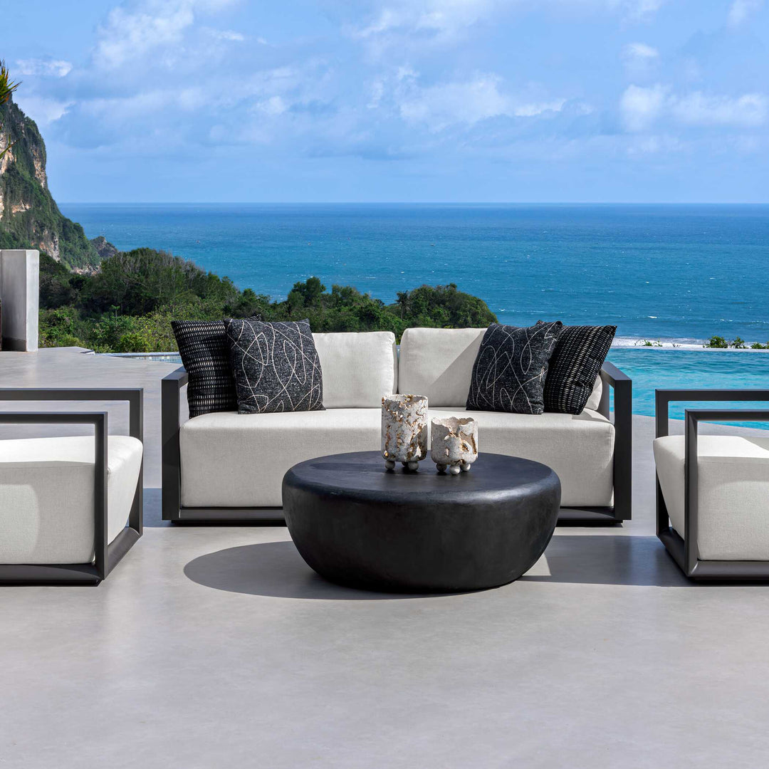 American Home Furniture Uttermost Esti Onyx Outdoor Pillow