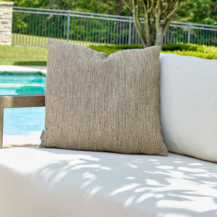 American Home Furniture Uttermost Poros Brown Toned Outdoor Pillow