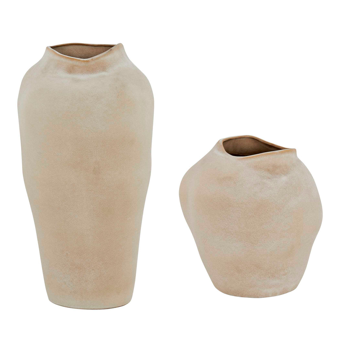 Shadow Play Indoor-Outdoor Vases, S/2