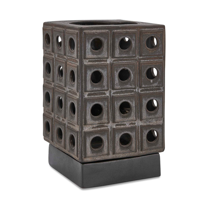 Lattice Indoor-Outdoor Lantern Candleholder