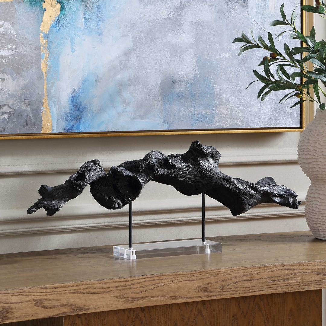 Charred Timber Sculpture