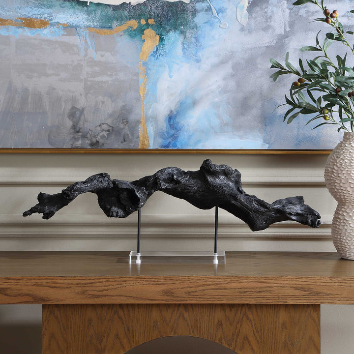Charred Timber Sculpture