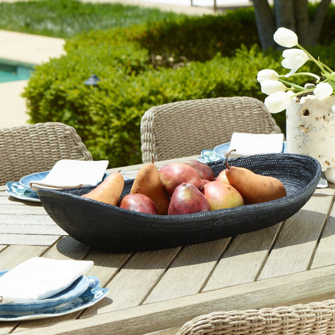 Ember Weave Indoor-Outdoor Oblong Bowl