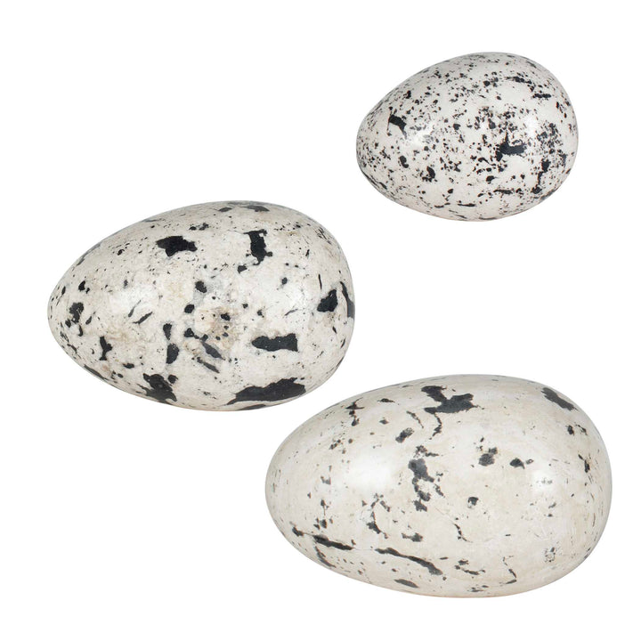Nest Trio Indoor-Outdoor Stone Eggs Set/3