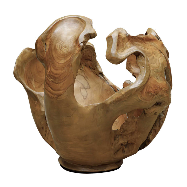Arbor Crest Indoor-Outdoor Teak Bowl