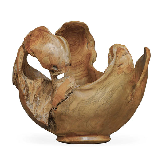Arbor Crest Indoor-Outdoor Teak Bowl