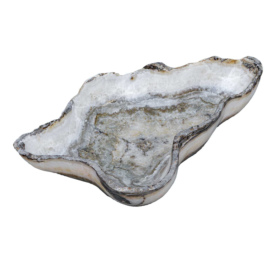 Lunara Indoor-Outdoor Stone Bowl