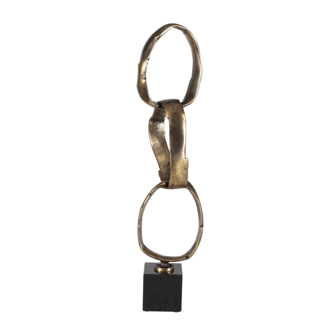 Loopform Brass Ring Sculpture