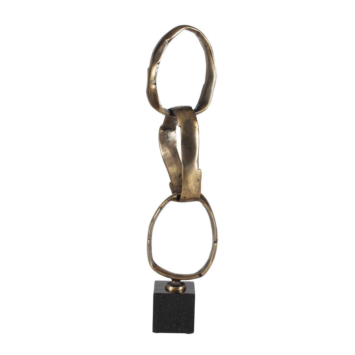 Loopform Brass Ring Sculpture