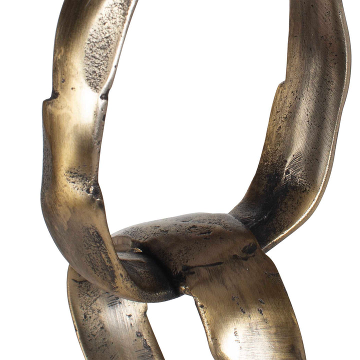 Loopform Brass Ring Sculpture