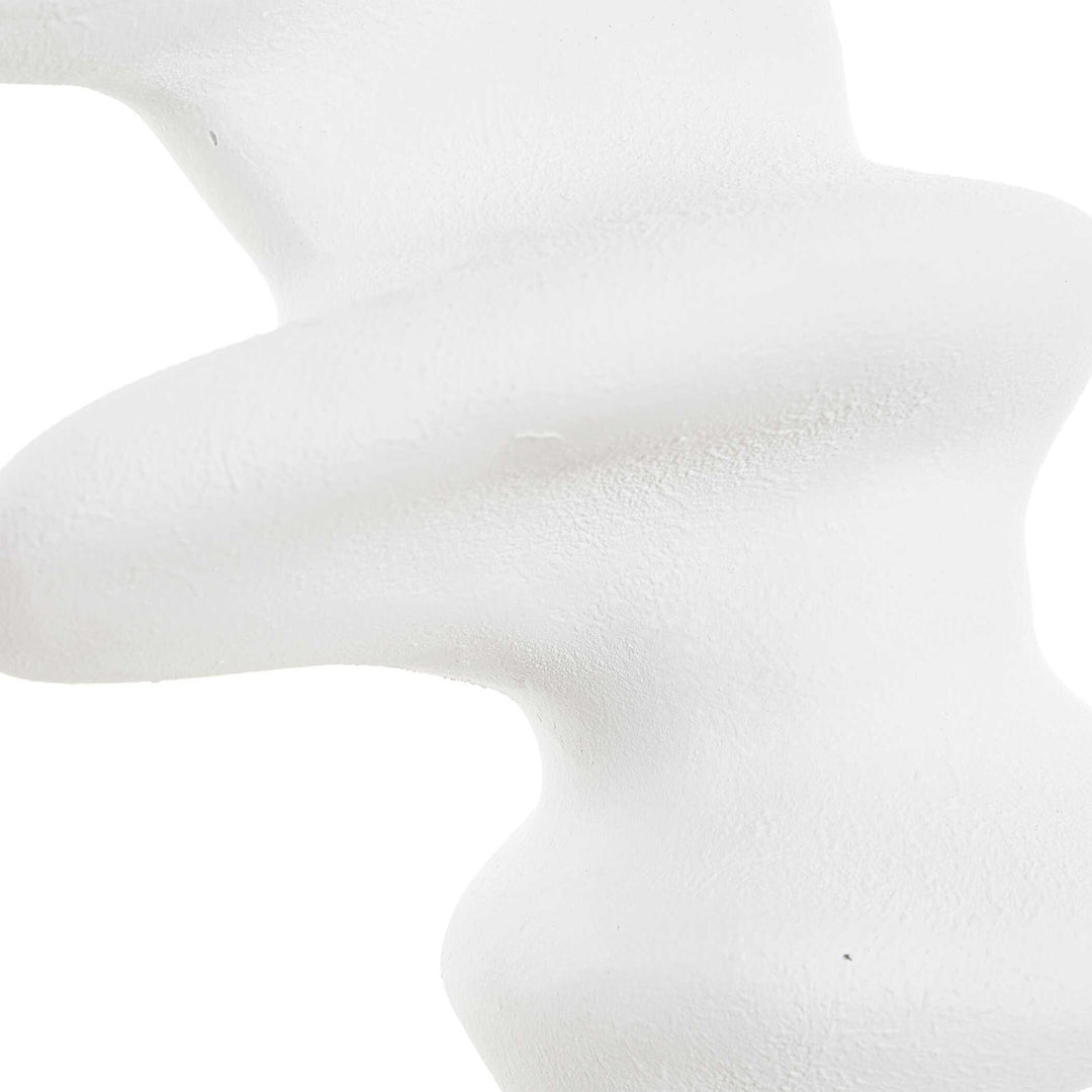 Flux Indoor-Outdoor White Sculpture
