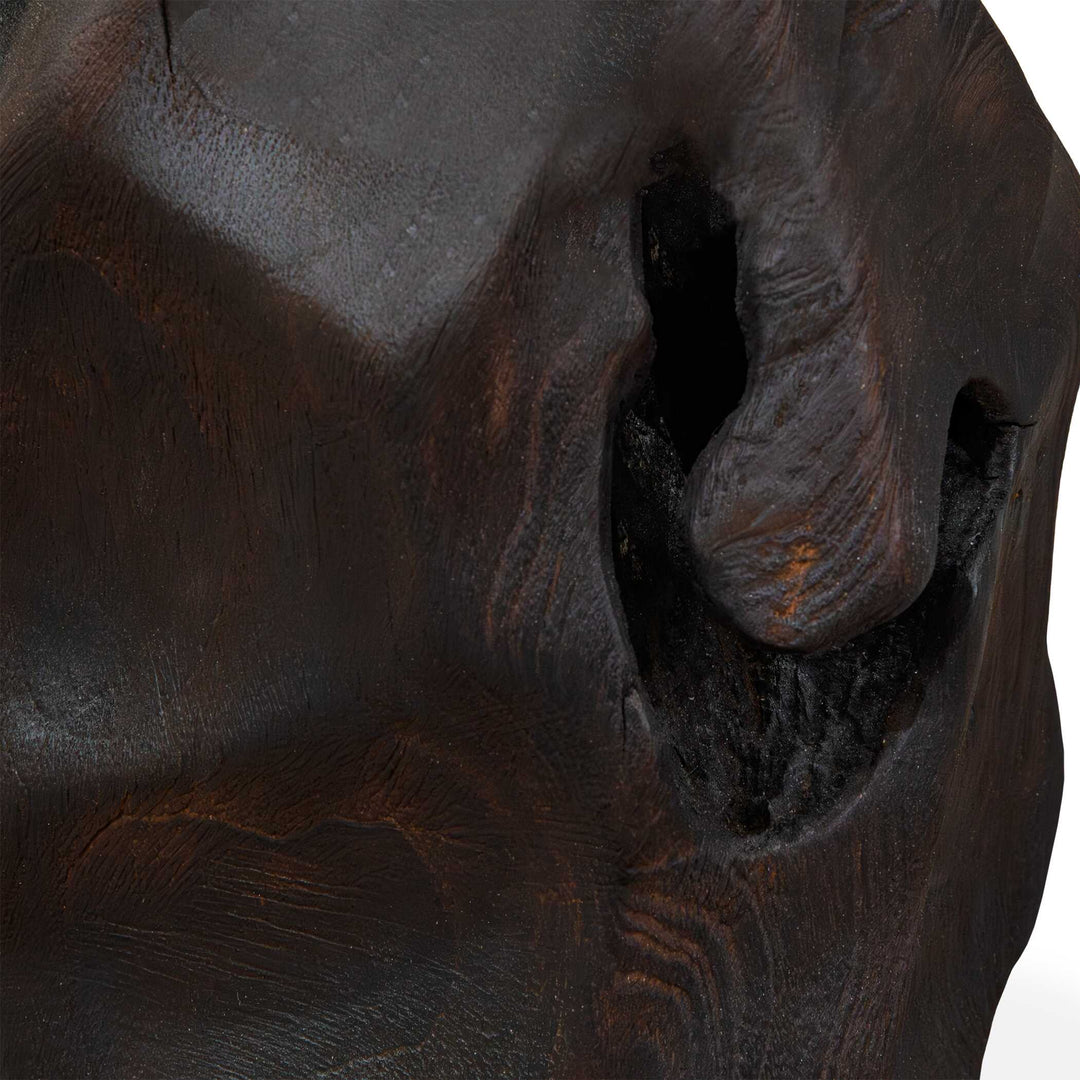 Ember Root Teak Sculpture, Set of 2