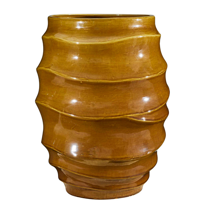 Canyon Wave Indoor-Outdoor Earthy Planter
