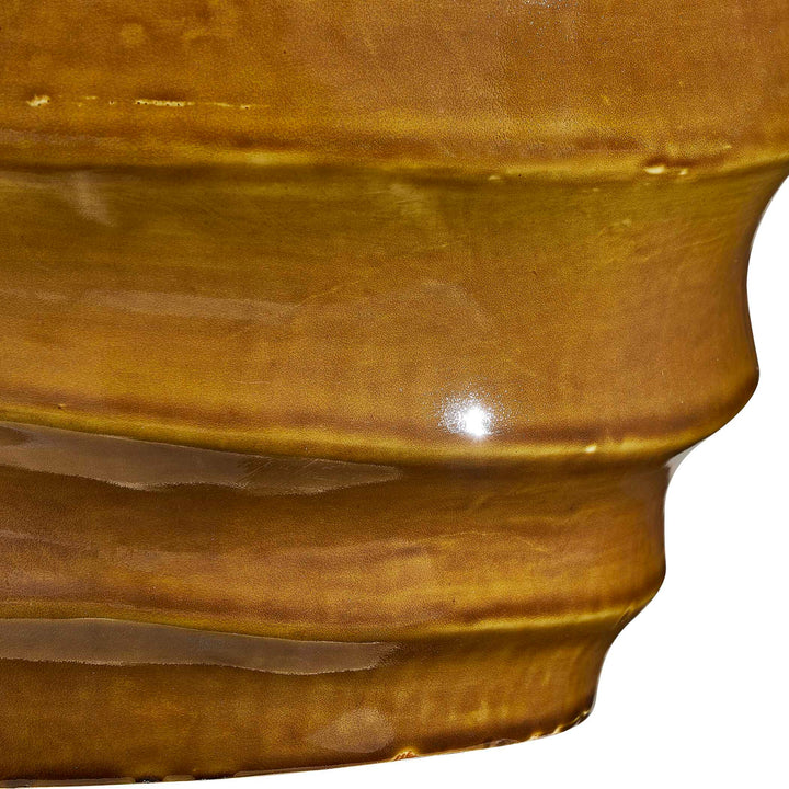 Canyon Wave Indoor-Outdoor Earthy Planter