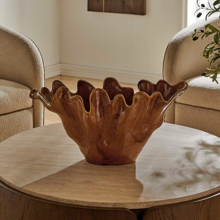 Amber Tide Indoor-Outdoor Bowl