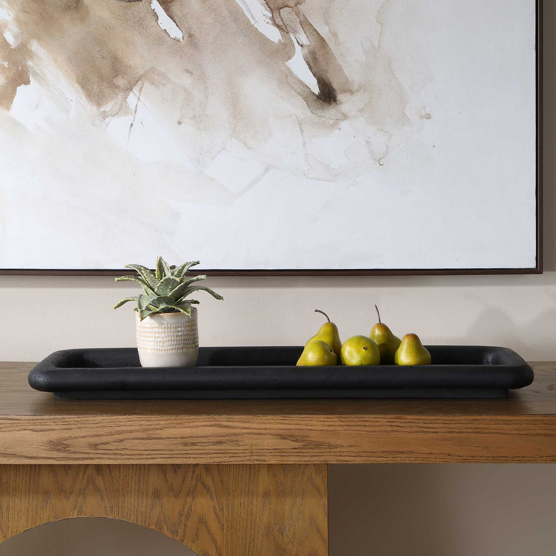 Shadowline Indoor-Outdoor Black Tray