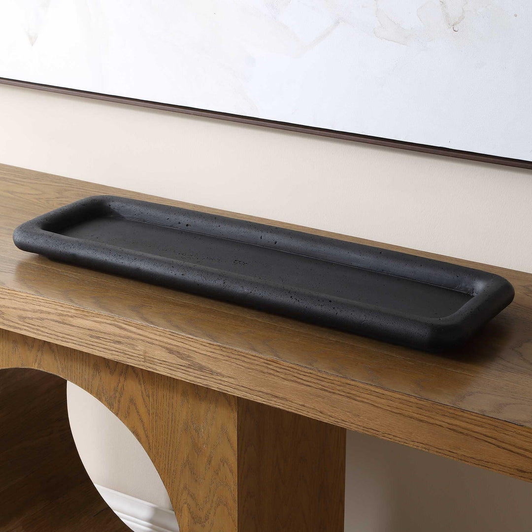 Shadowline Indoor-Outdoor Black Tray