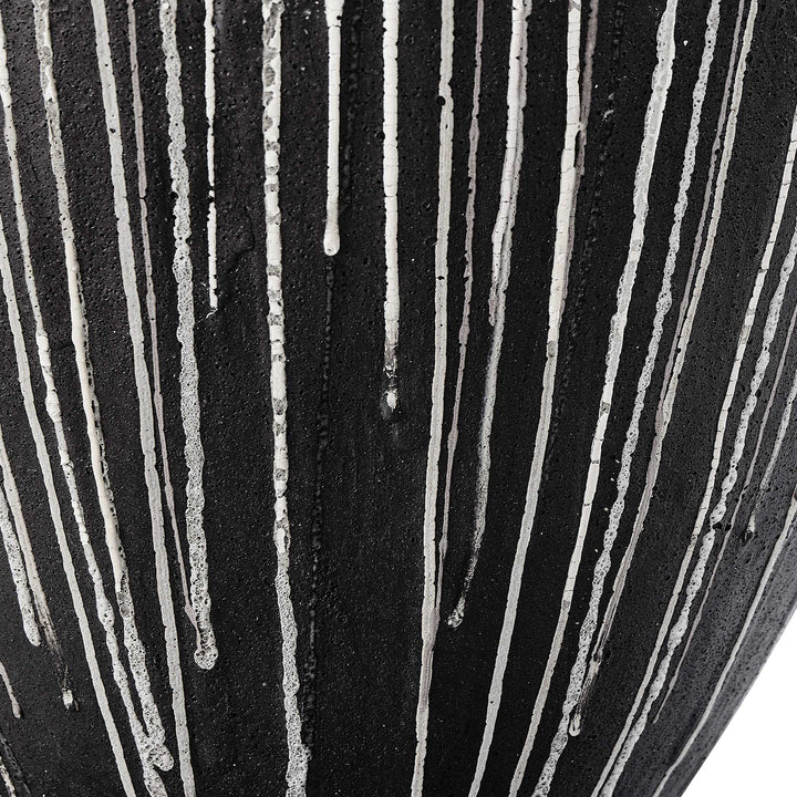 Chocolate Cascade Indoor-Outdoor Vase