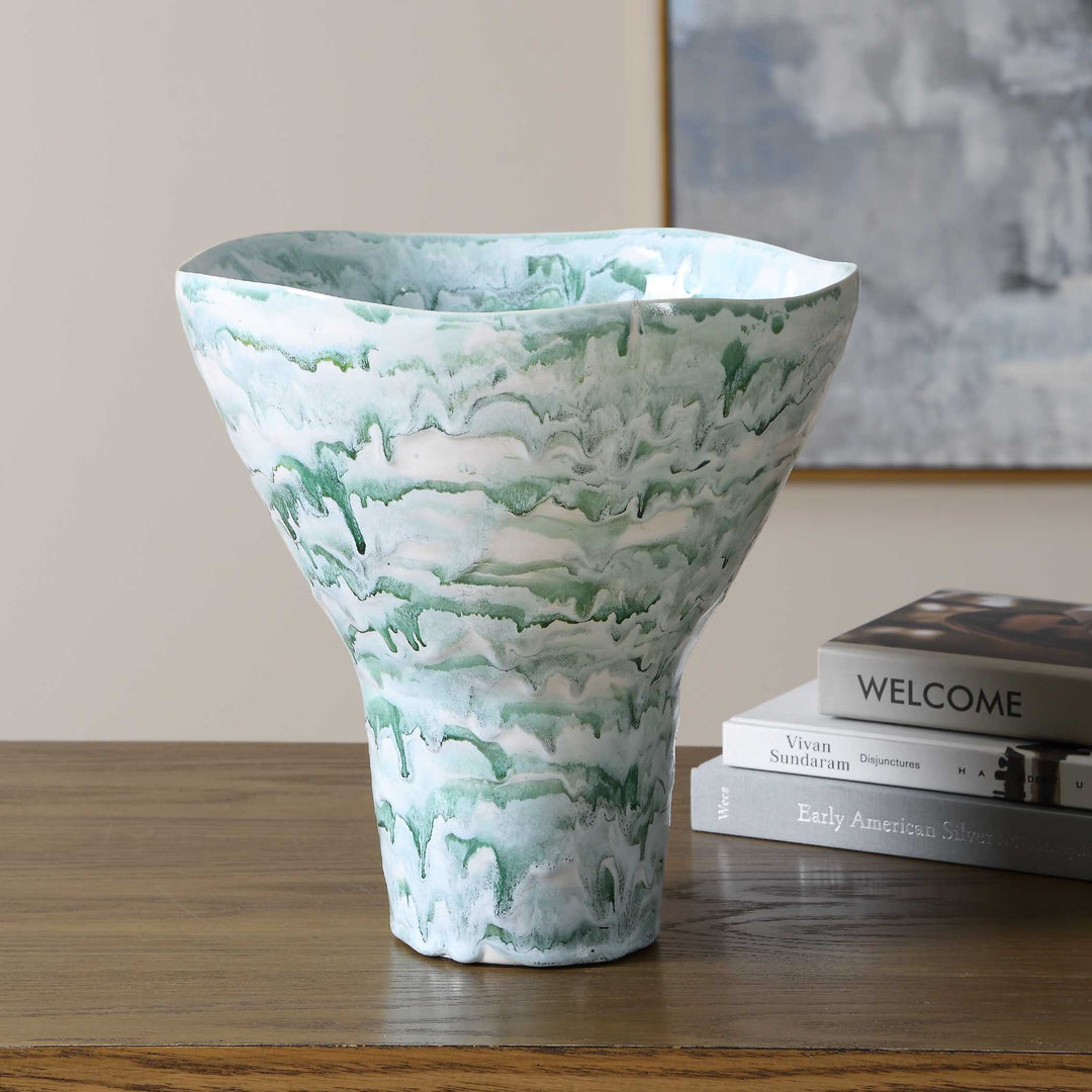 Jameis Ceramic Watercolor Vase