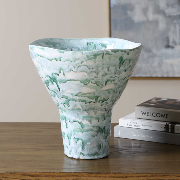 Jameis Ceramic Watercolor Vase