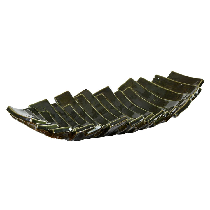 Harbor Ridge Olive Green Bowl