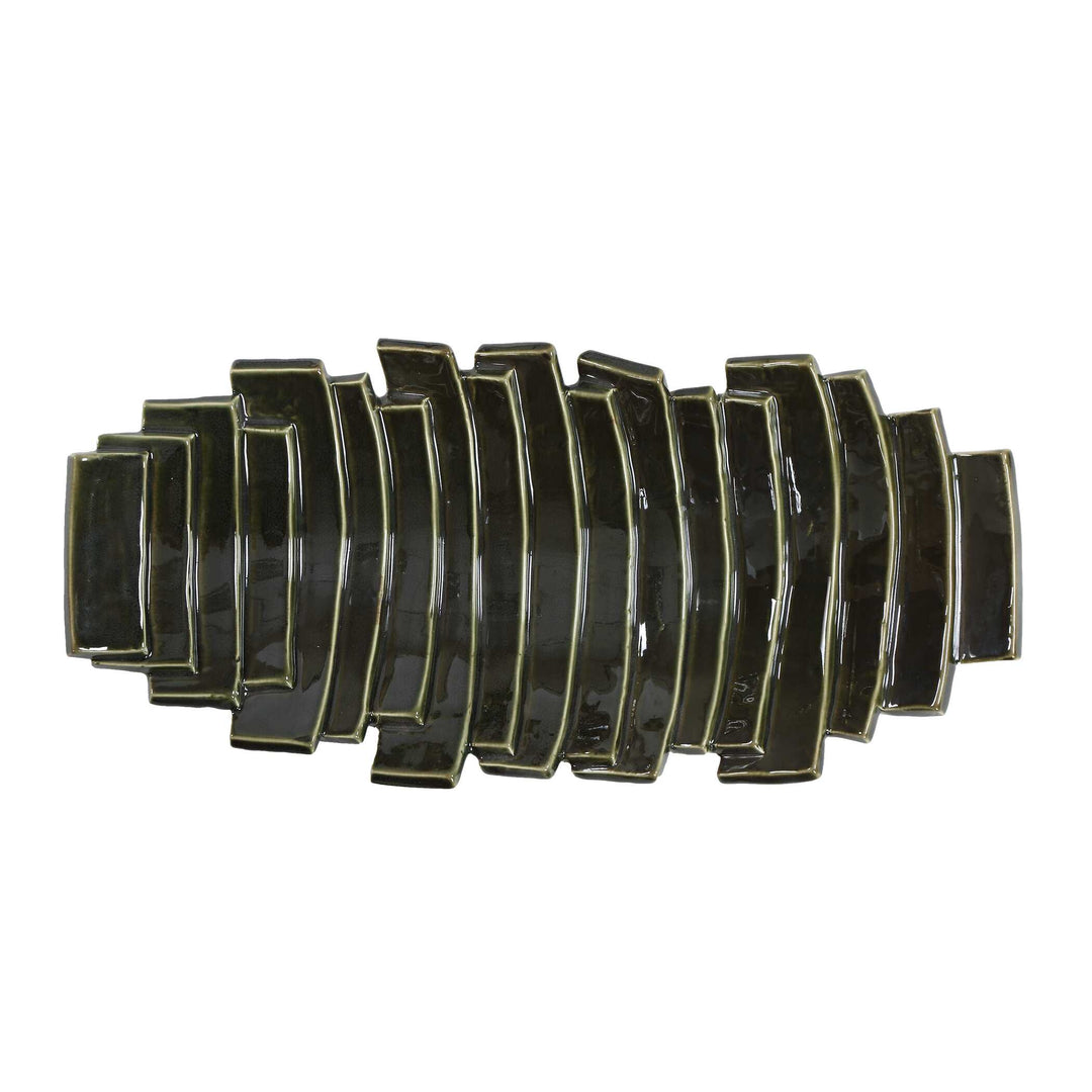 Harbor Ridge Olive Green Bowl