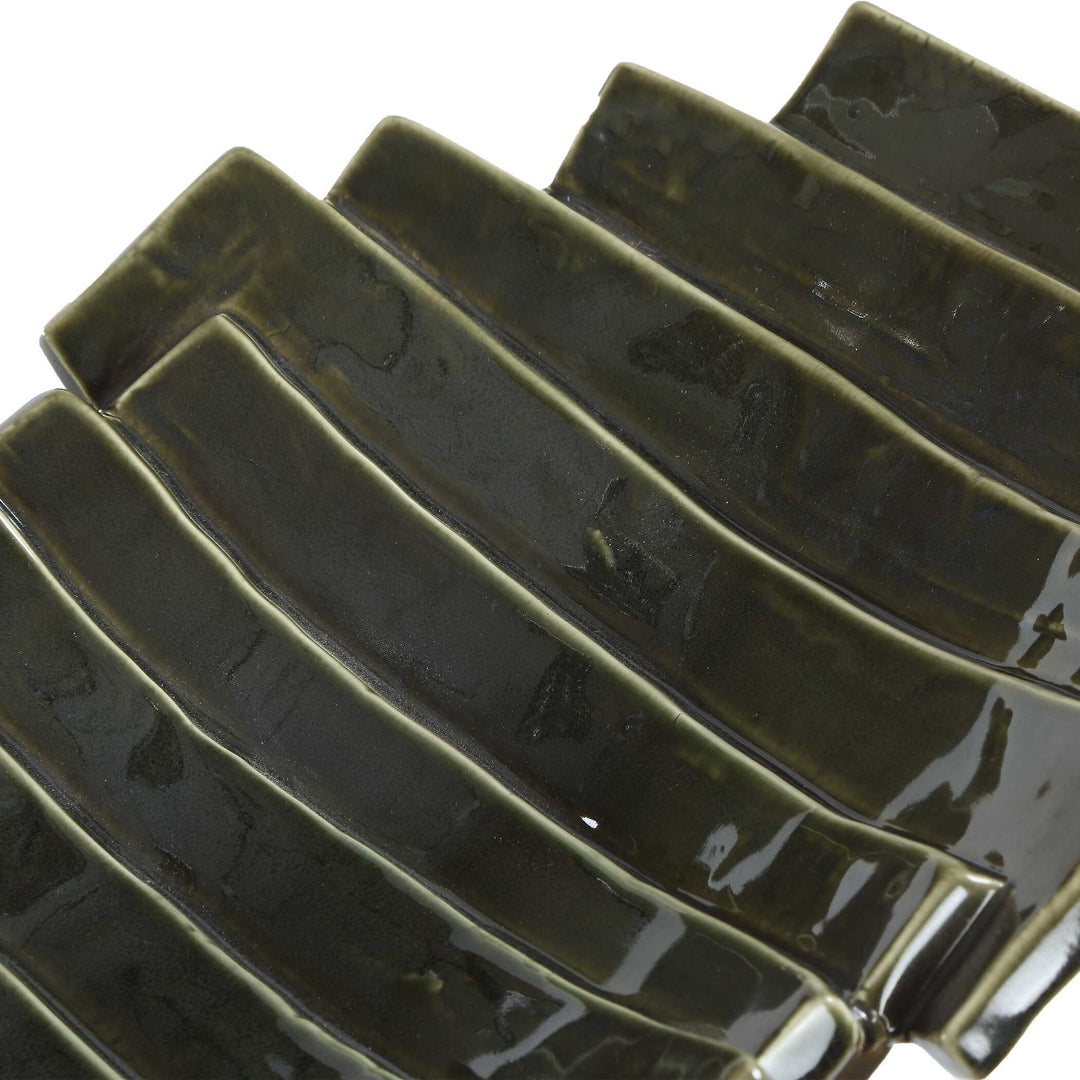 Harbor Ridge Olive Green Bowl