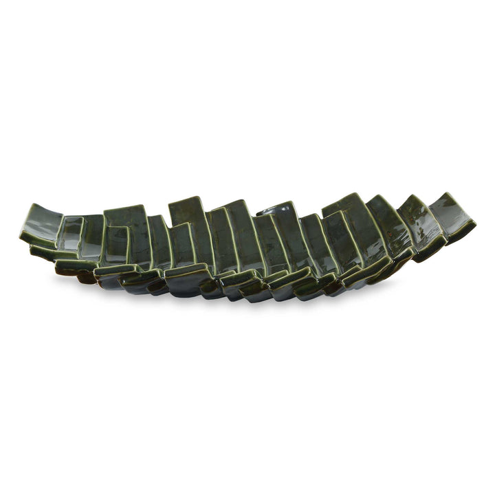Harbor Ridge Olive Green Bowl