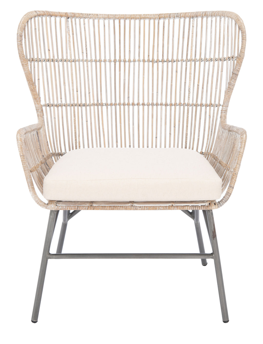 Lenu Rattan Accent Chair W/ Cushion