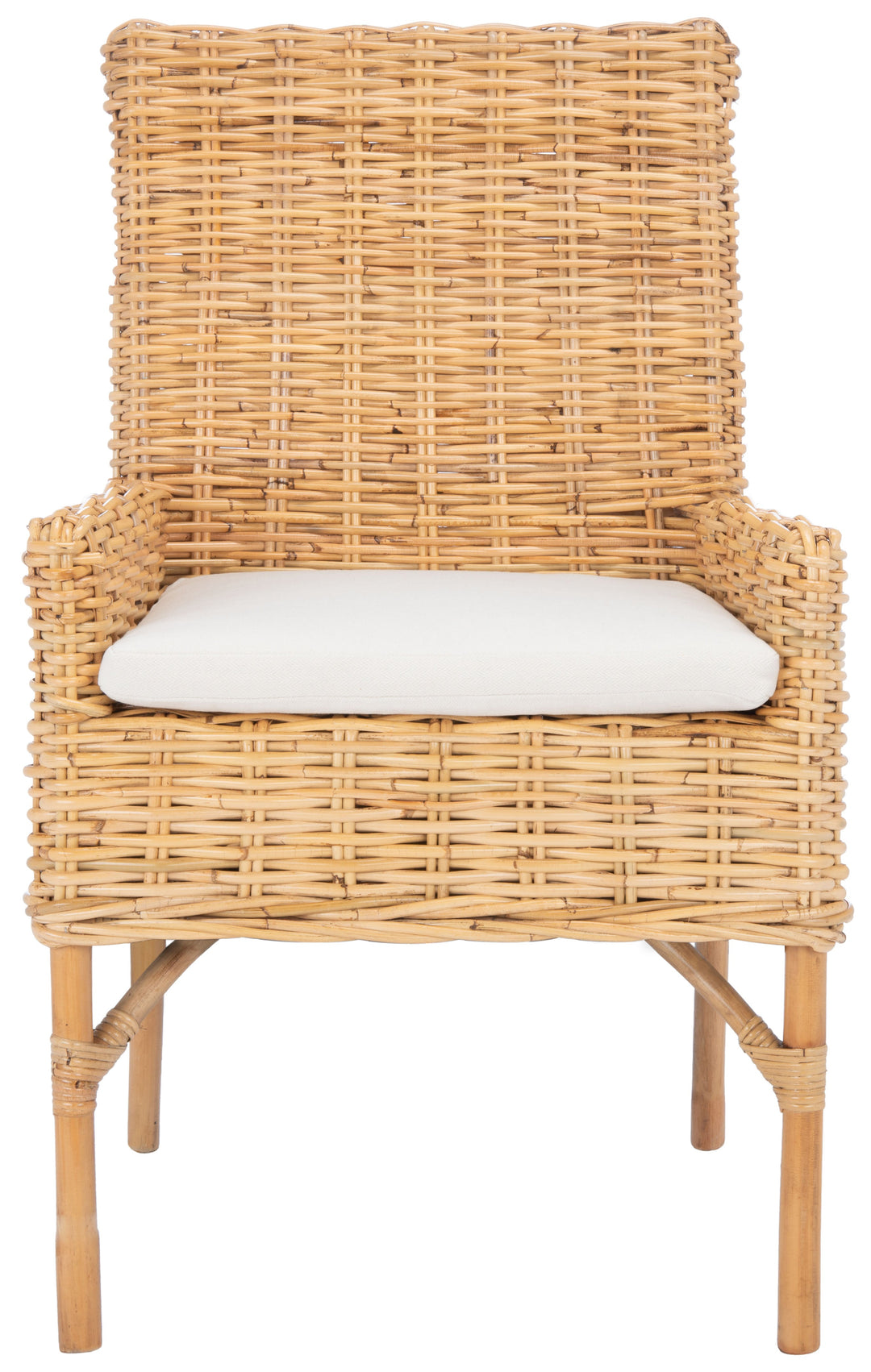 Nancy Rattan Accent Chair W/ Cushion