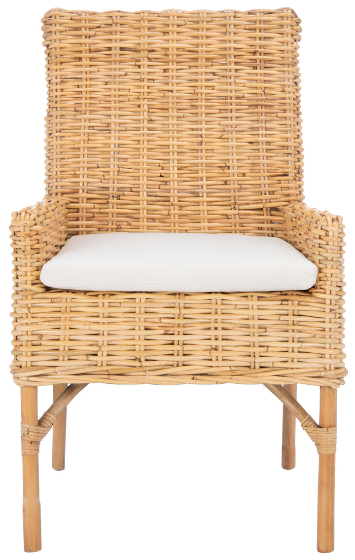 Nancy Rattan Accent Chair W/ Cushion