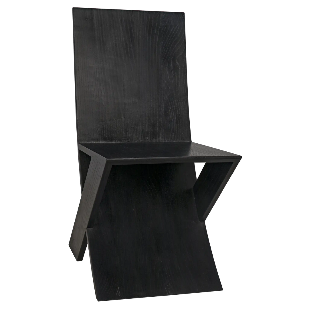 American Home Furniture | Noir - Tech Chair, Charcoal Black