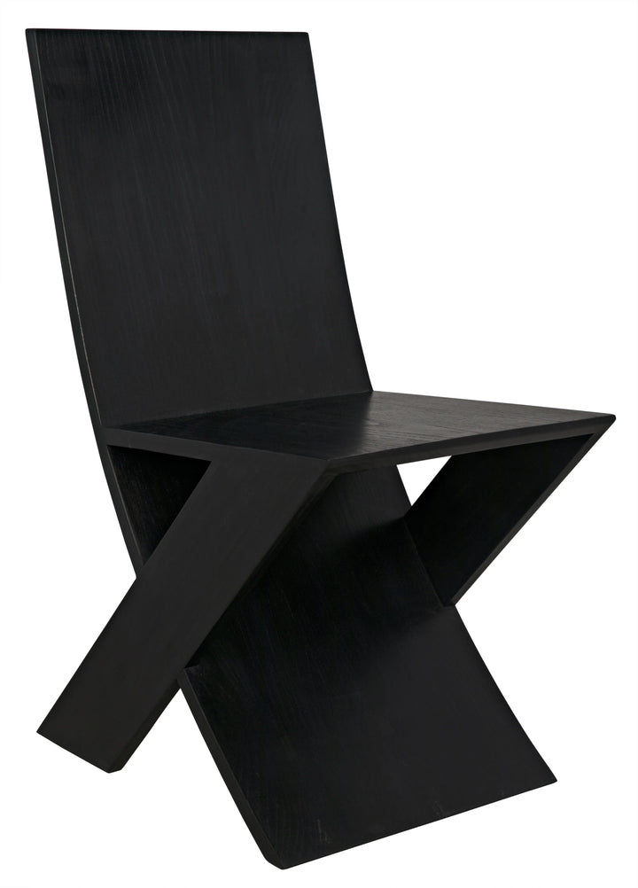 American Home Furniture | Noir - Tech Chair, Charcoal Black