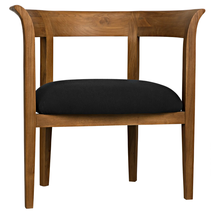 American Home Furniture | Noir - Webster Club Chair, Teak