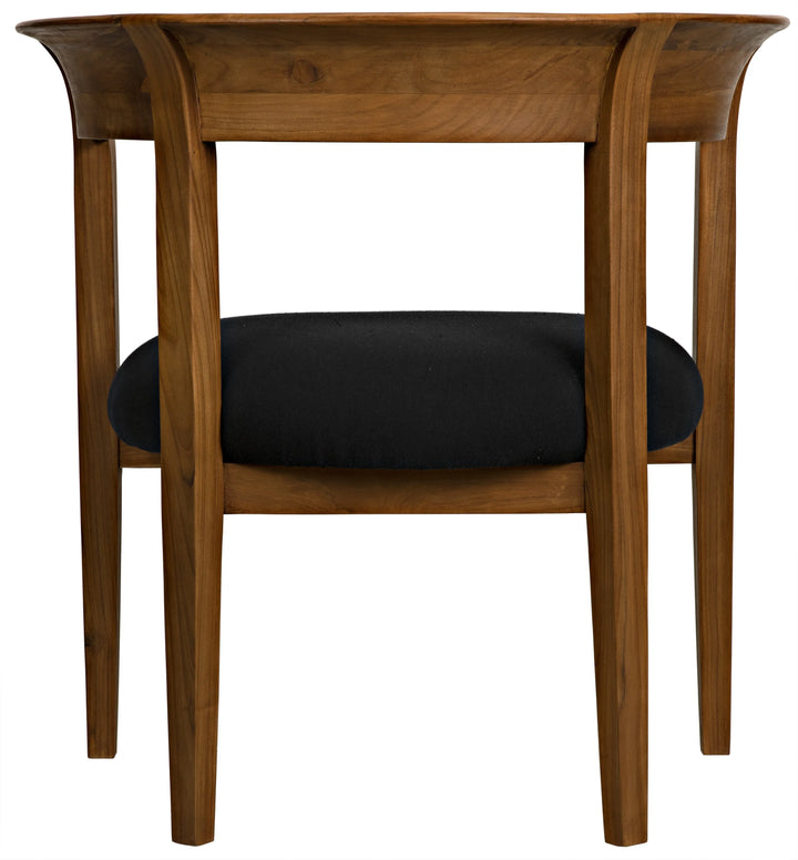 American Home Furniture | Noir - Webster Club Chair, Teak