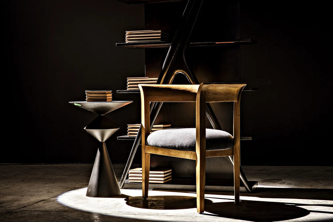 American Home Furniture | Noir - Webster Club Chair, Teak