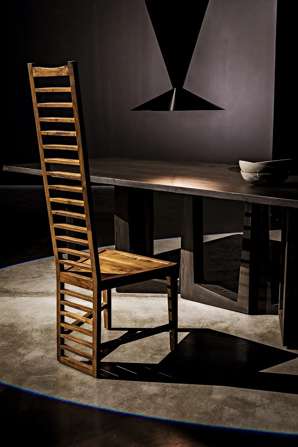 American Home Furniture | Noir - Morris Chair, Teak