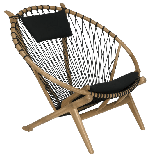 Noir Mateo Chair, Bleached Teak ACCENT + LOUNGE CHAIRS