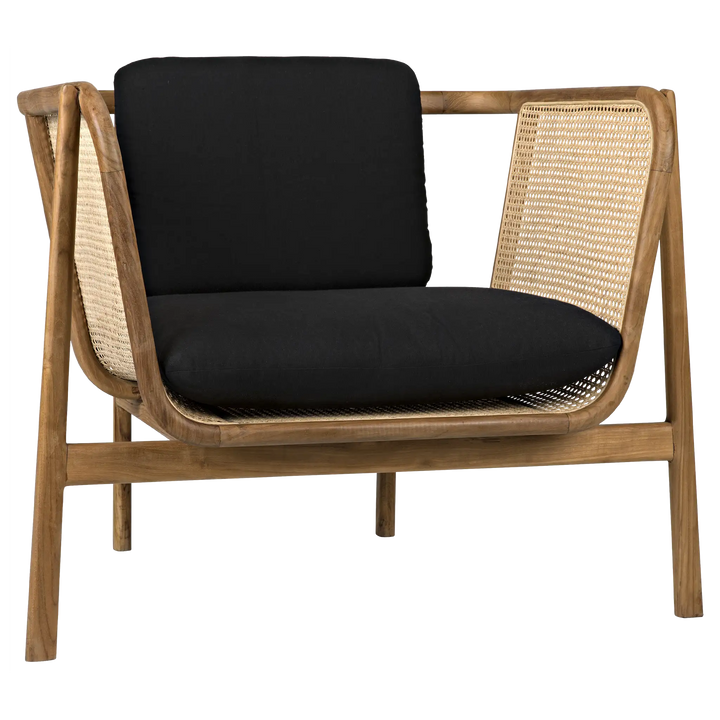 American Home Furniture | Noir - Balin Chair with Caning